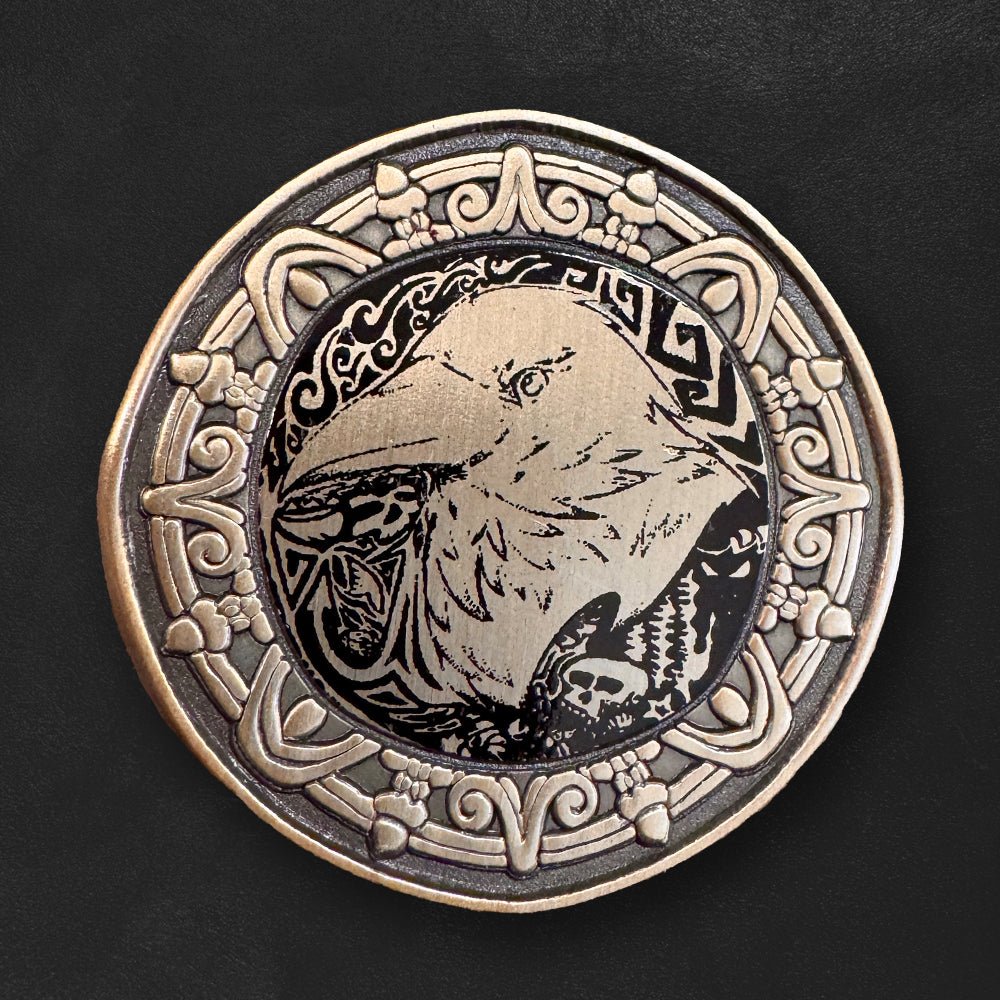 Antique Sandblasted Pins - Alchemy Merch