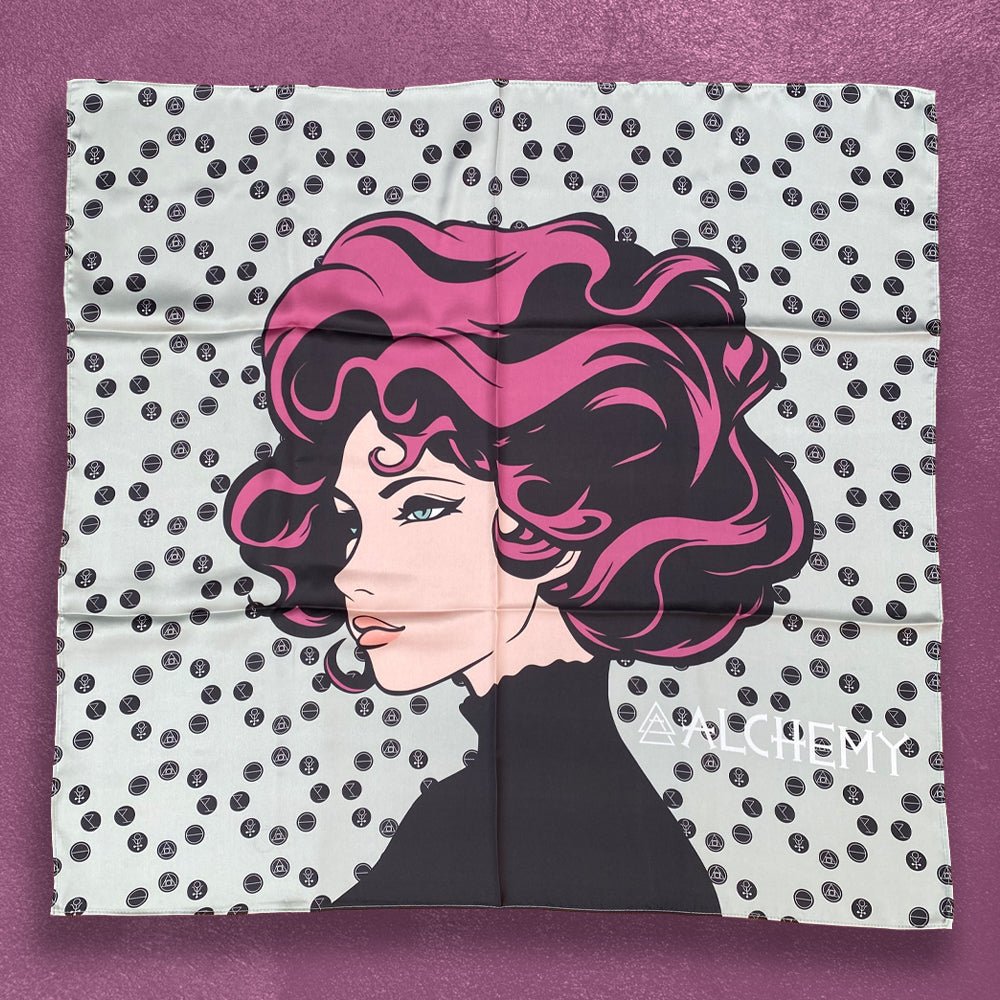 Polyester Satin Scarves/Bandanas/Alter Cloths - Alchemy Merch