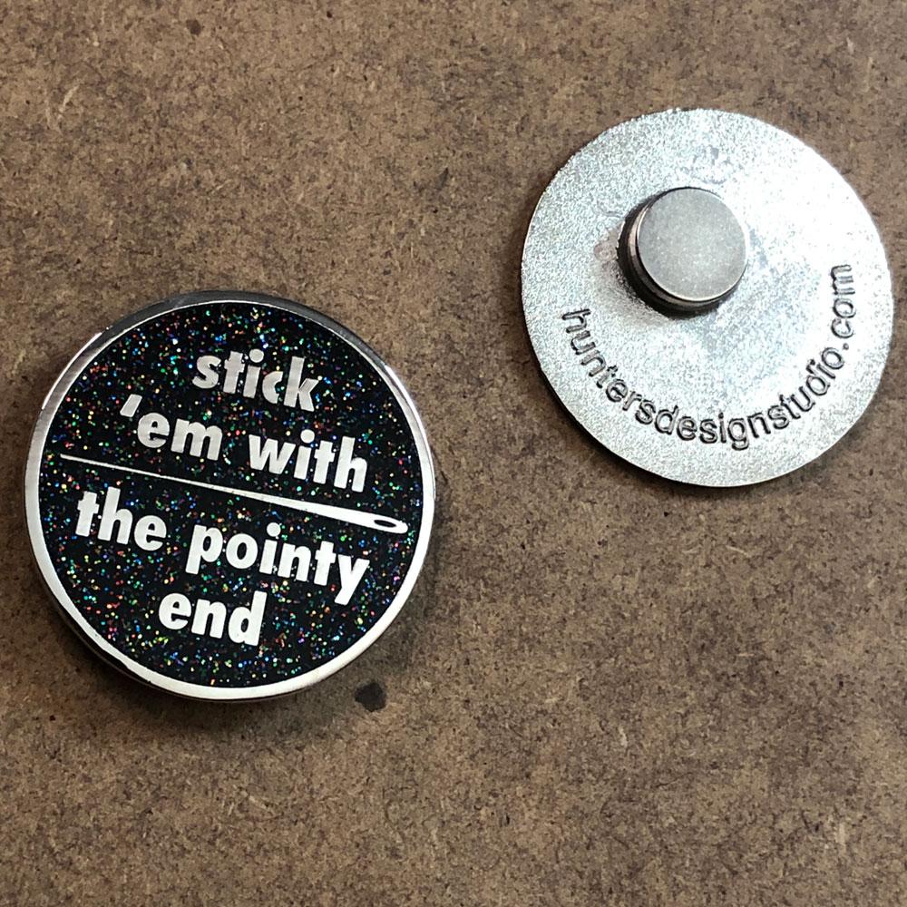 Needle Minder - Hard Enamel - Alchemy Merch