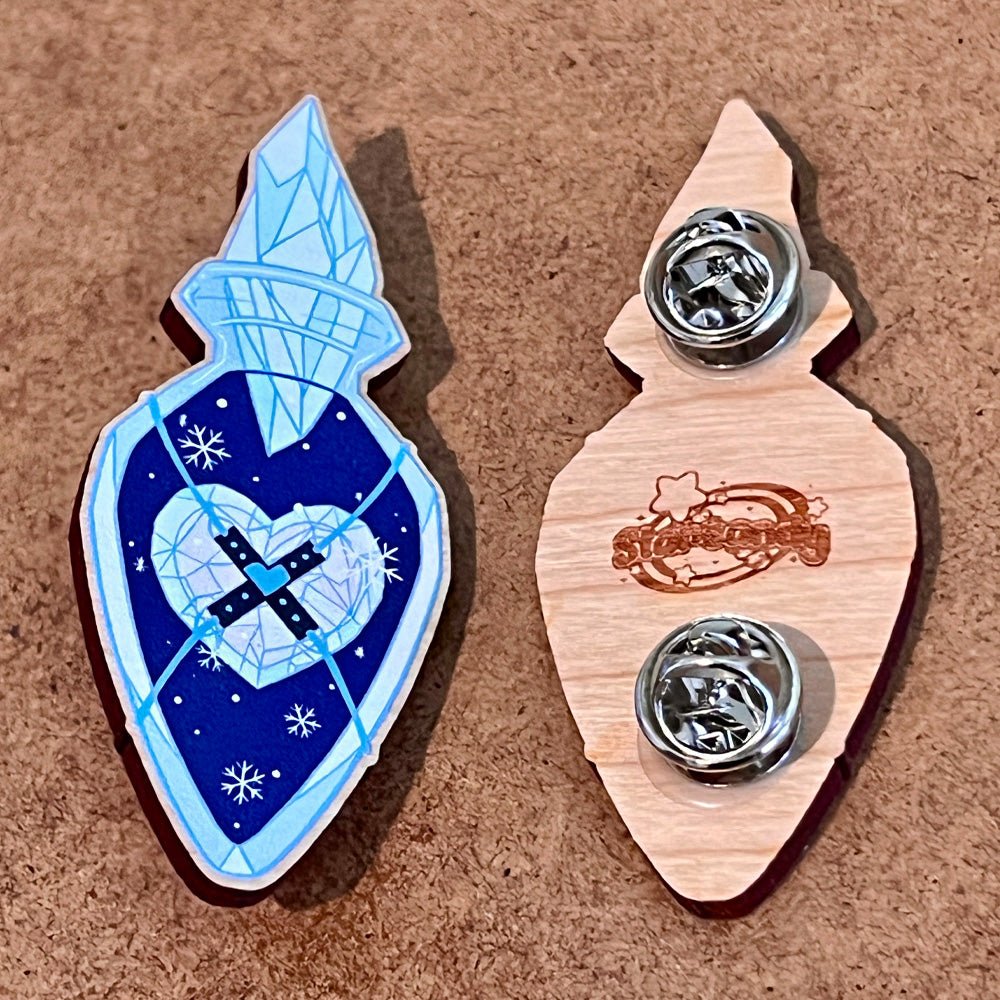 UV Printed Wooden Pins (USA Made) - Alchemy Merch