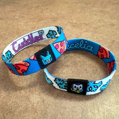 Custom Elastic Wristbands - Alchemy Merch - Make your own custom Elastic Wristbands - custom merchandise