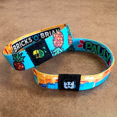 Custom Elastic Wristbands - Alchemy Merch - Make your own custom Elastic Wristbands - custom merchandise