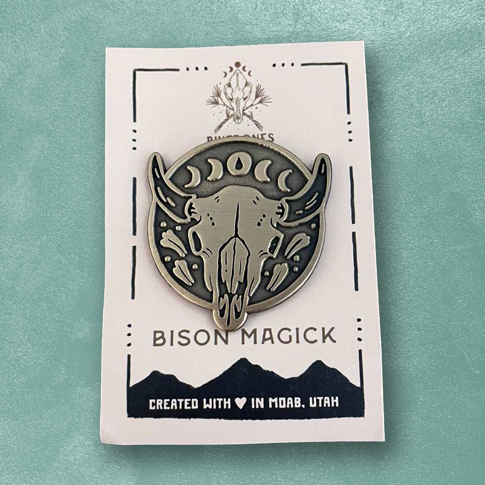Antique Sandblasted Pins