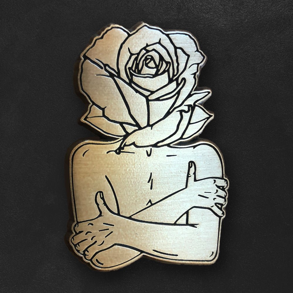 Antique Sandblasted Pins - Alchemy Merch