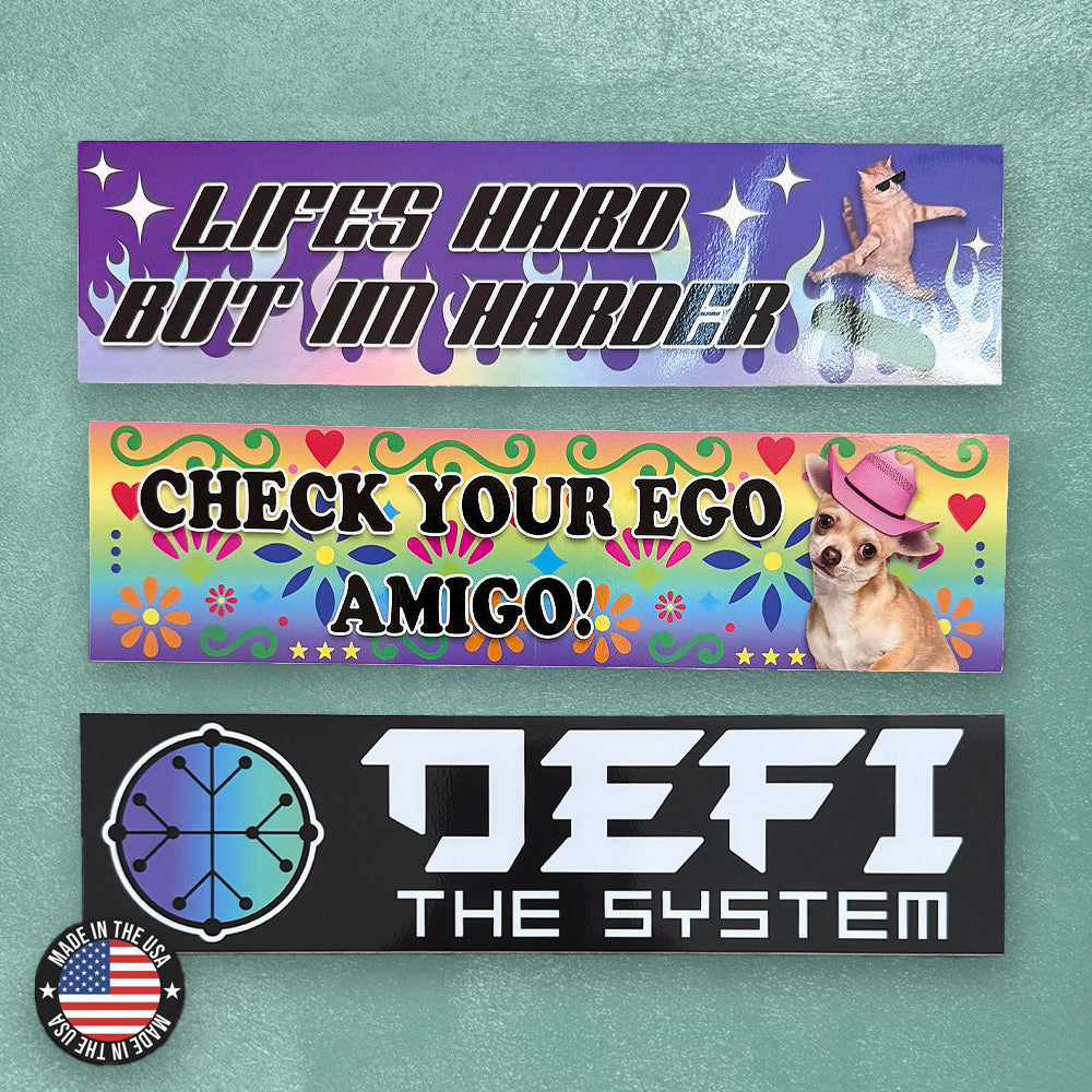 Custom Bumper Stickers and Magnets, Made in USA
