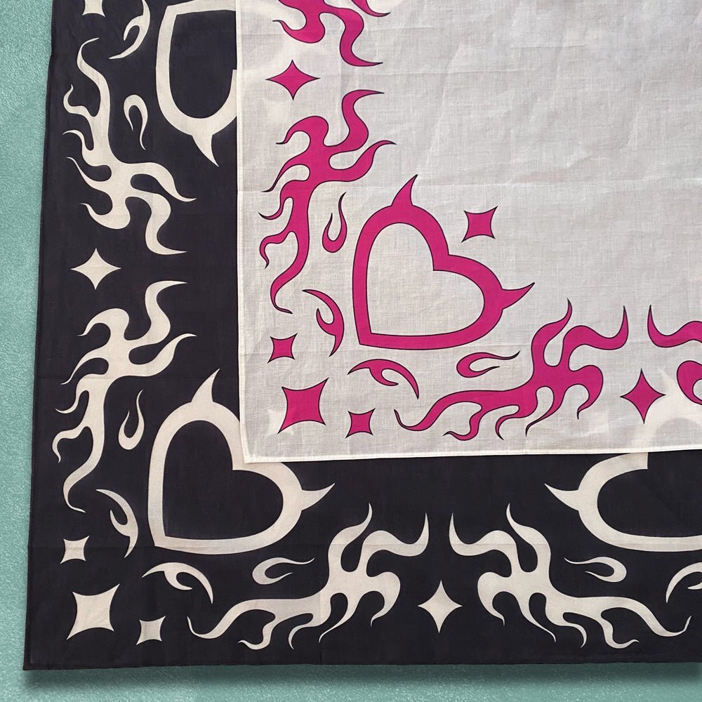 Custom Printed Bandanas, 100% Cotton — branding and personalization example