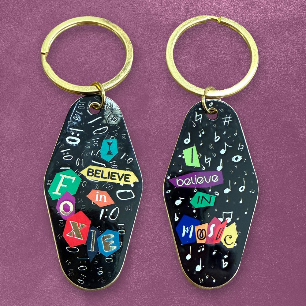 Custom Metal Motel Keychains, UV Printed – Alchemy Merch