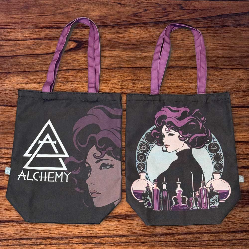 Custom Flat Bottom Tote Bags - Alchemy Merch - Make your own custom Flat Bottom Tote Bags - custom merchandise