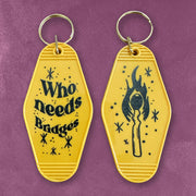 Custom Motel Keychains, UV Printed Full Color