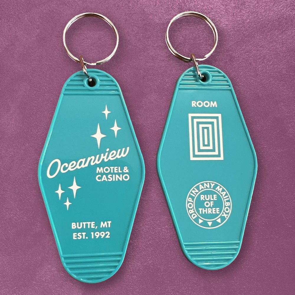 Motel Keychains - UV Printed - Alchemy Merch