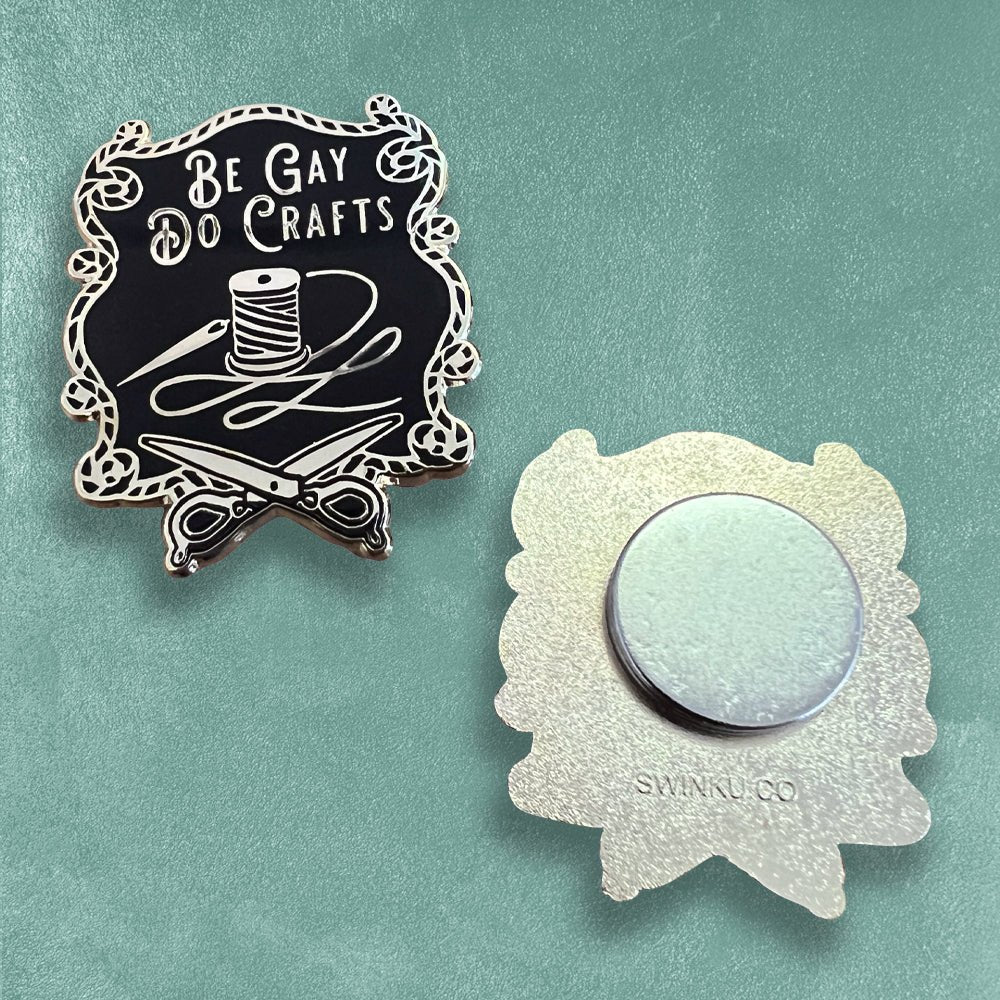 Needle Minder - Hard Enamel - Alchemy Merch