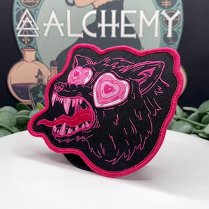 Load video: custom woven patches Alchemy Merch
