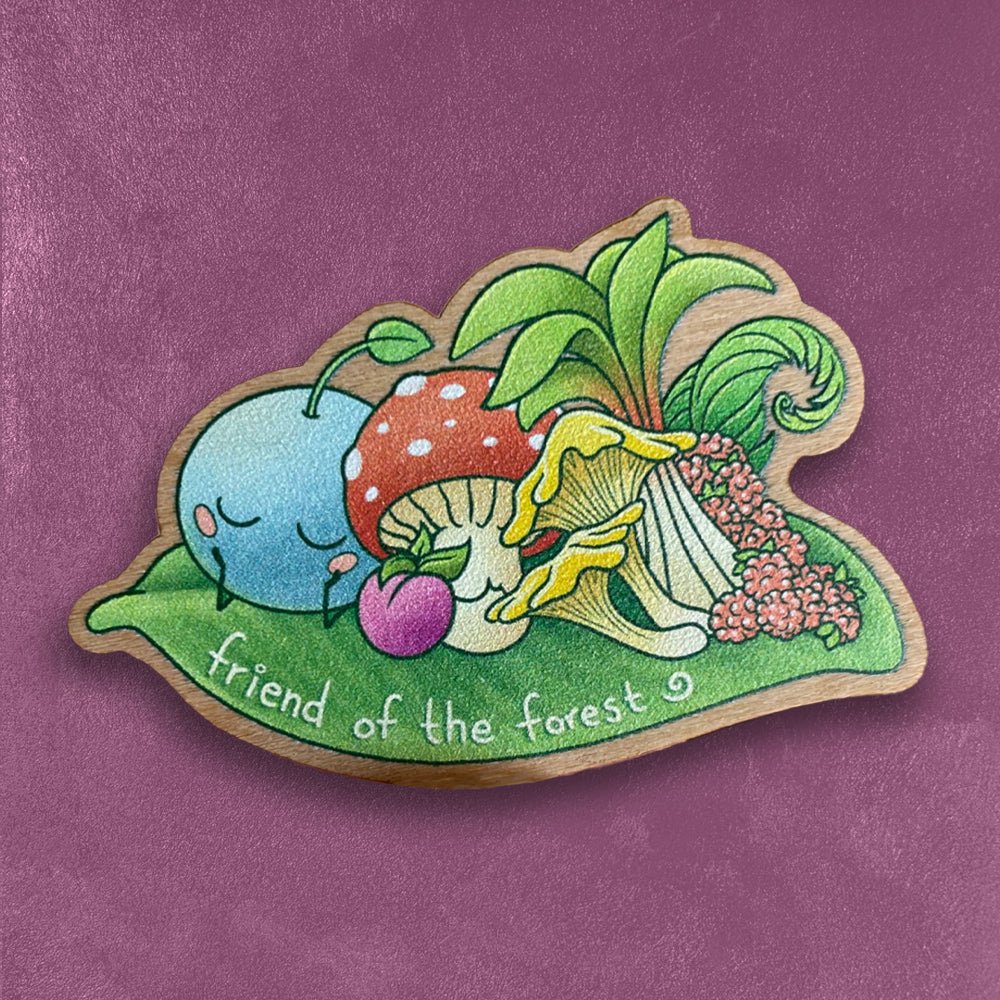 UV Printed Wooden Pins (USA Made) - Alchemy Merch