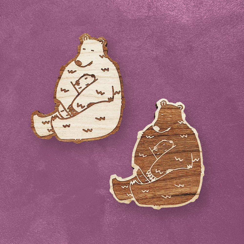 Wooden Pins (USA Made) - Alchemy Merch