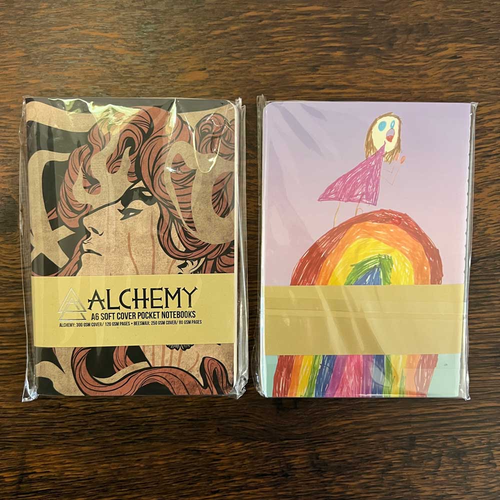 A6 Soft Cover Pocket Notebooks - Alchemy Merch