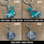 Custom Acrylic Charms - Double Sided - Alchemy Merch - Make your own custom Acrylic Charms - Double Sided
