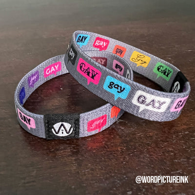 Custom Elastic Wristbands - Alchemy Merch - Make your own custom Elastic Wristbands - custom merchandise