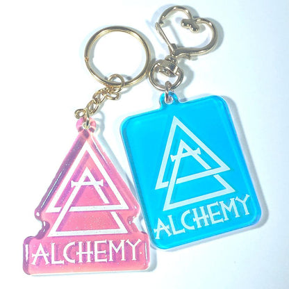 Holographic Acrylic Keychains - Alchemy Merch