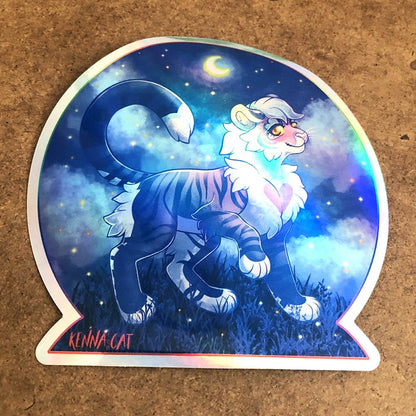 Rainbow Holographic Stickers - Alchemy Merch