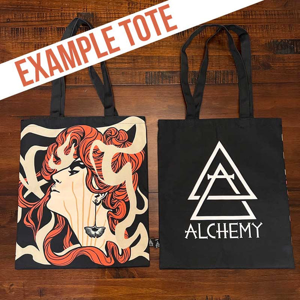 Tote Bags - Sublimated – Alchemy Merch