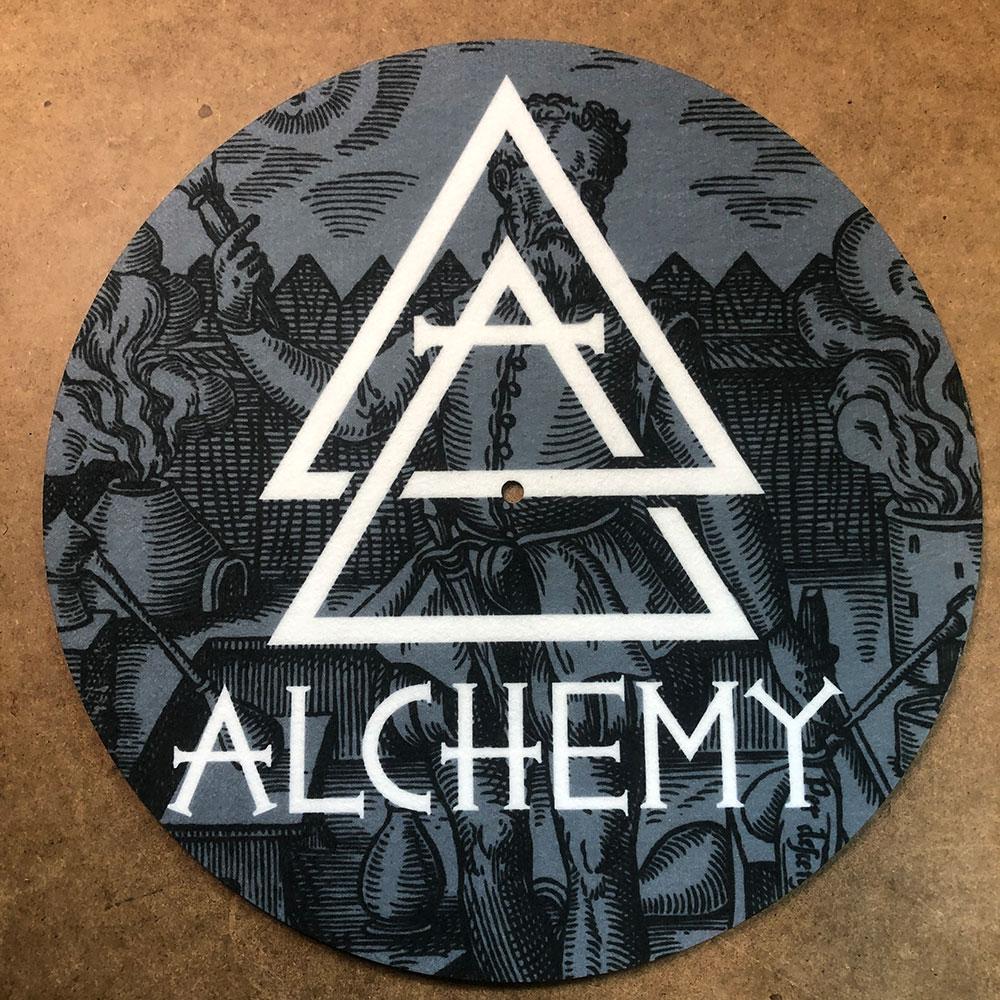 Vinyl Record Turntable Slip Mats - Sublimated (Full Color) - Alchemy Merch