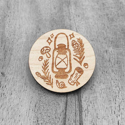 Wooden Pins (USA Made) - Alchemy Merch