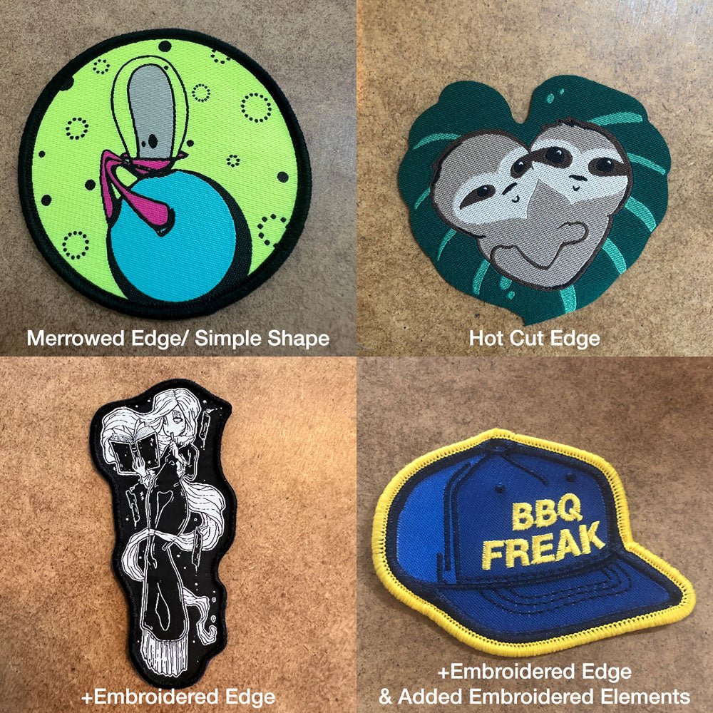 Custom Patches - Woven - Alchemy Merch - Make your own custom Patches - Woven - custom merchandise